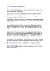 Spy App Untuk Android